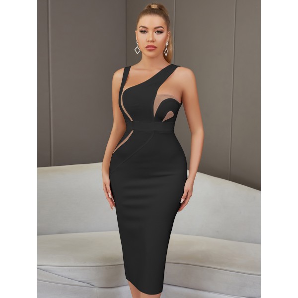 Bandage Dress Evening Dress BandageDress Summer Tank Top Sleeveless Sexy Backless Dress Ladies Elegant