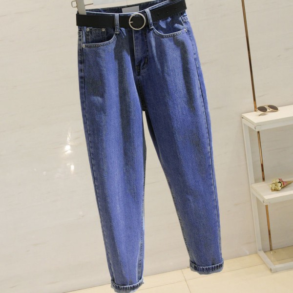 High Waisted Jeans, Women's Loose Fitting Harlan Radish Pants, Trendy 2023 New Autumn Outfit, Slim Spring And Autumn Straight Leg Dad Pants