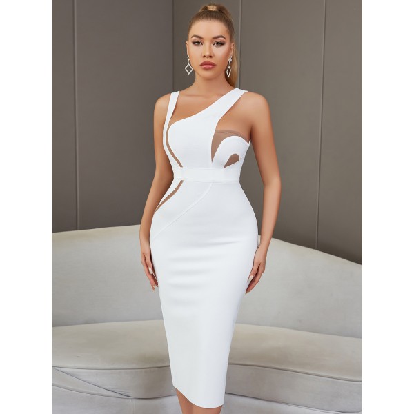 Bandage Dress Evening Dress BandageDress Summer Tank Top Sleeveless Sexy Backless Dress Ladies Elegant